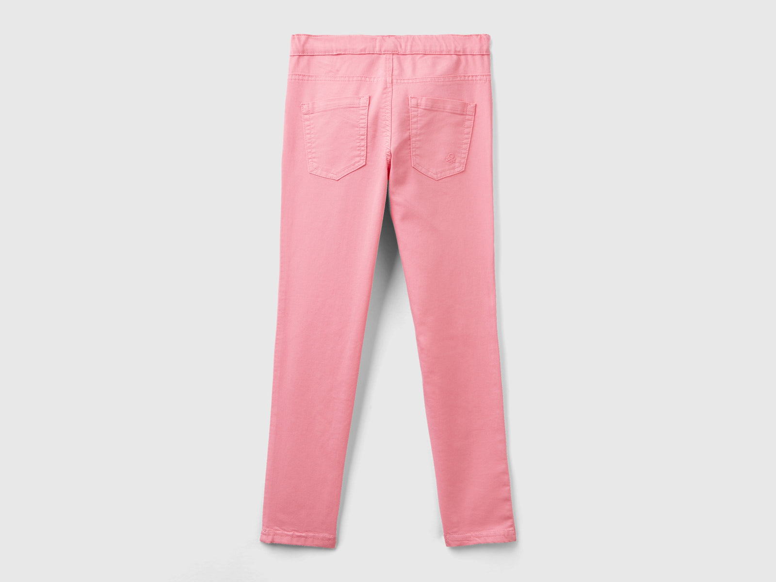 Pantaloni super skinny da bambina rosa 2 | Benetton Outlet