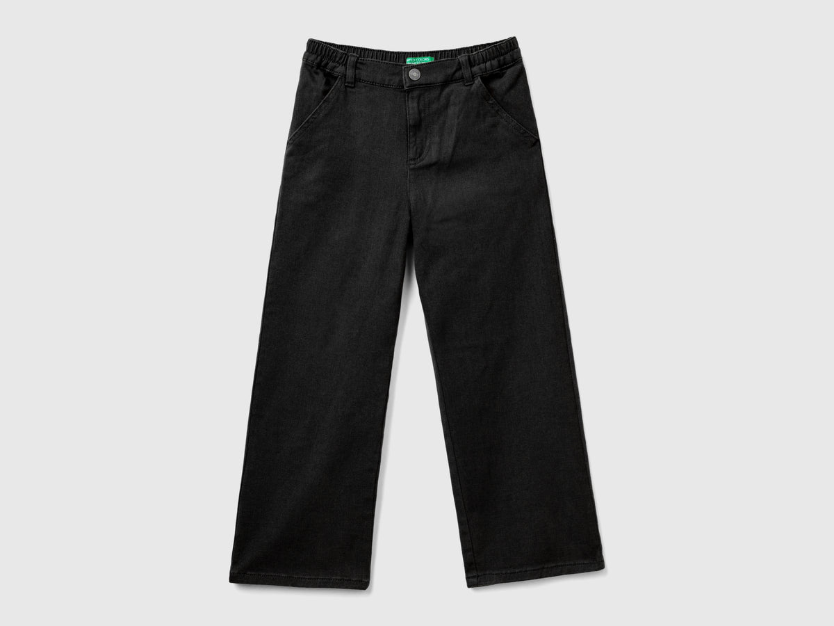 Pantaloni a vita alta straight fit