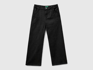 Pantaloni a vita alta straight fit