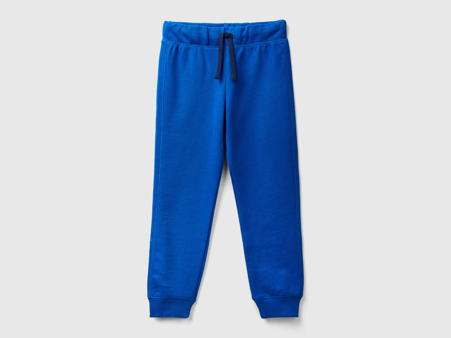 Pantaloni in felpa 100% cotone da bambino bluette | Benetton Outlet