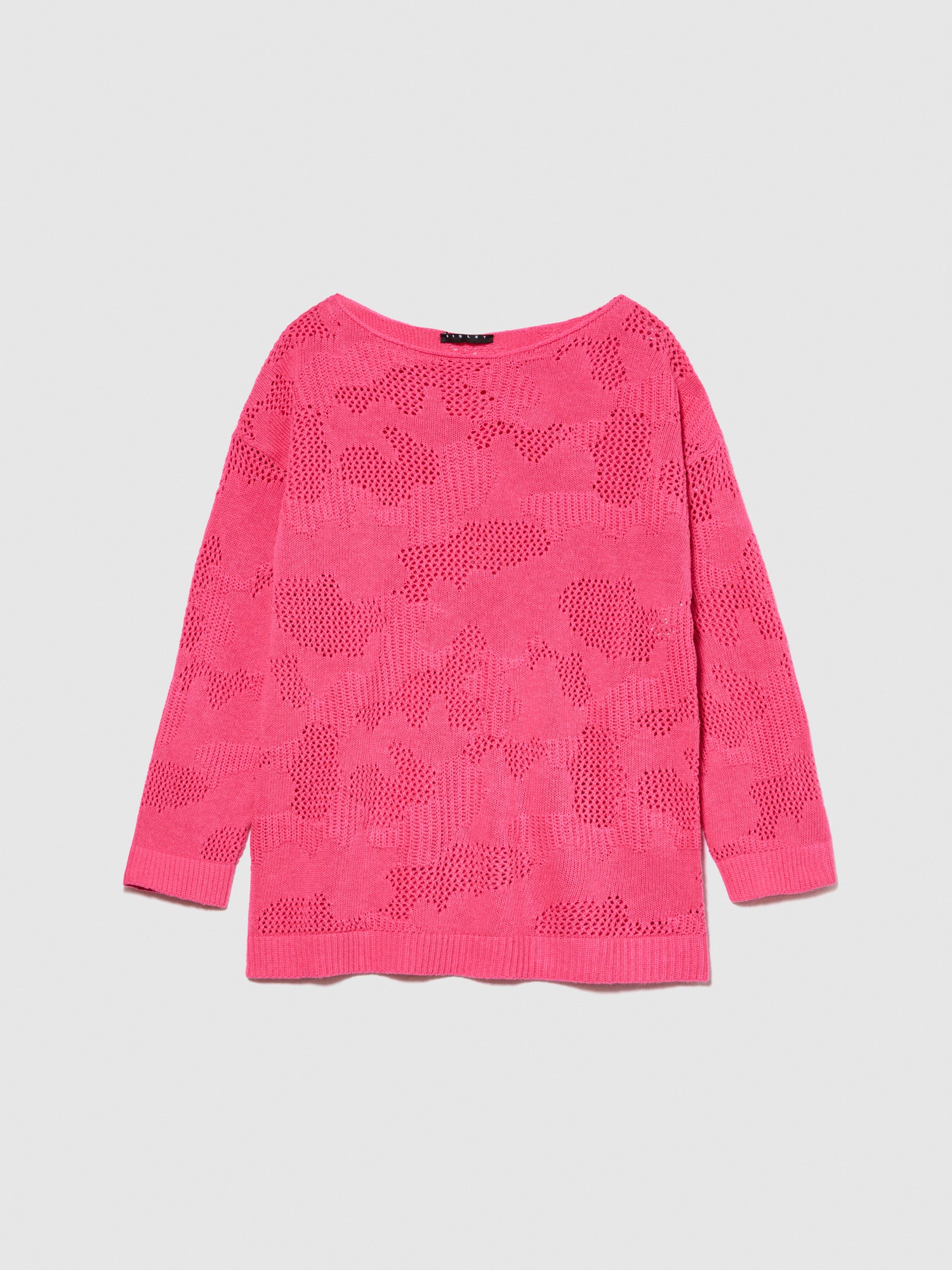 Maglia over da bambina rosa | Sisley young Outlet