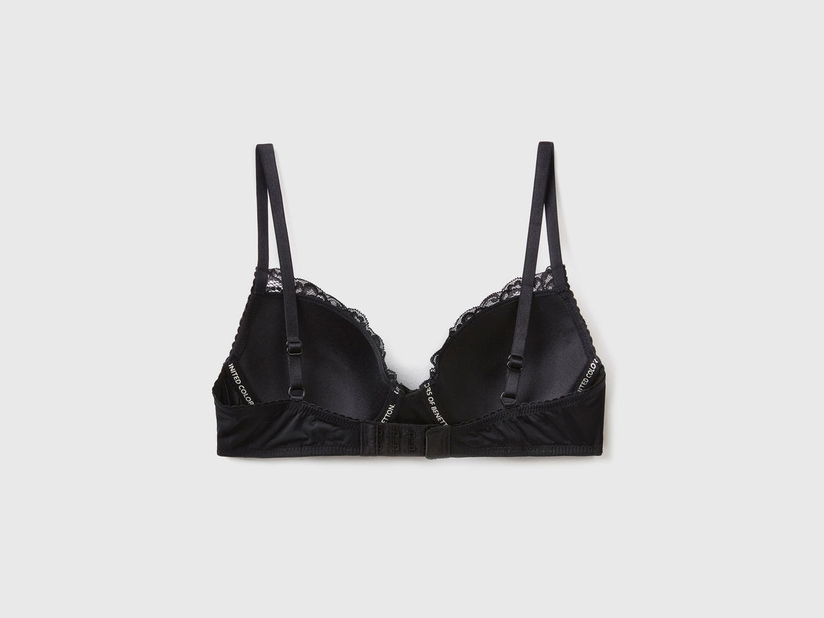 Reggiseno imbottito con pizzo