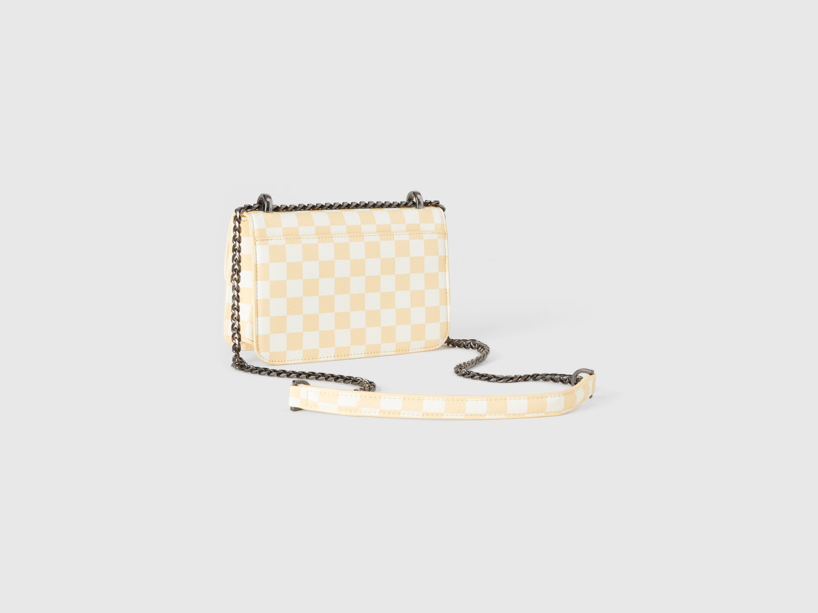 Be Bag piccola a quadri e da donna multi-color 2 | Benetton Outlet