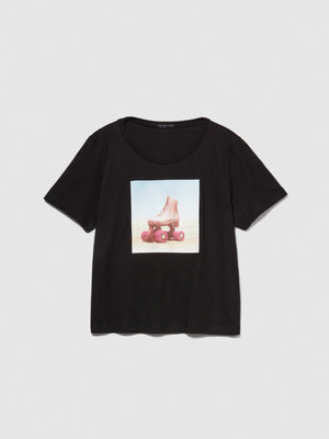 T-shirt con stampa fotografica