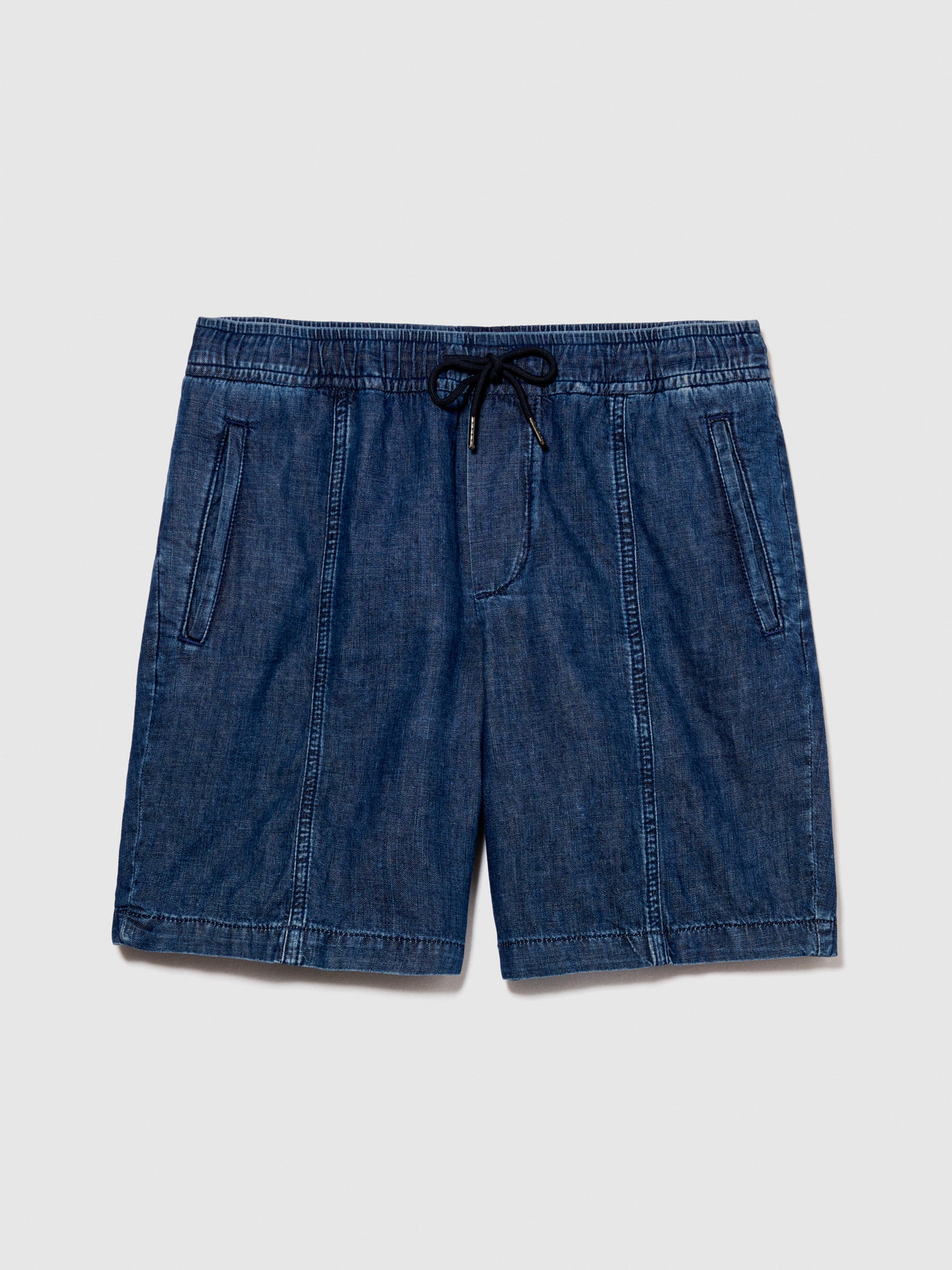 Bermuda in chambray da uomo blu | Sisley Outlet