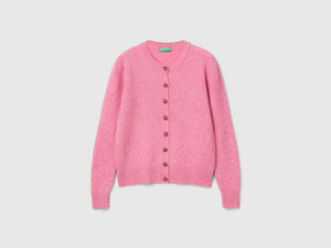 Cardigan in pura lana Shetland