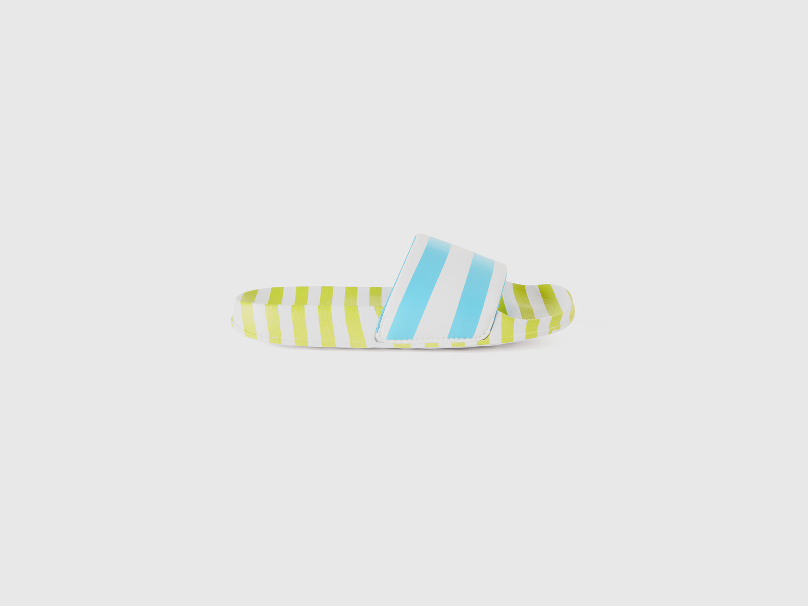 Ciabatte a righe da bambino multi-color | Benetton Outlet