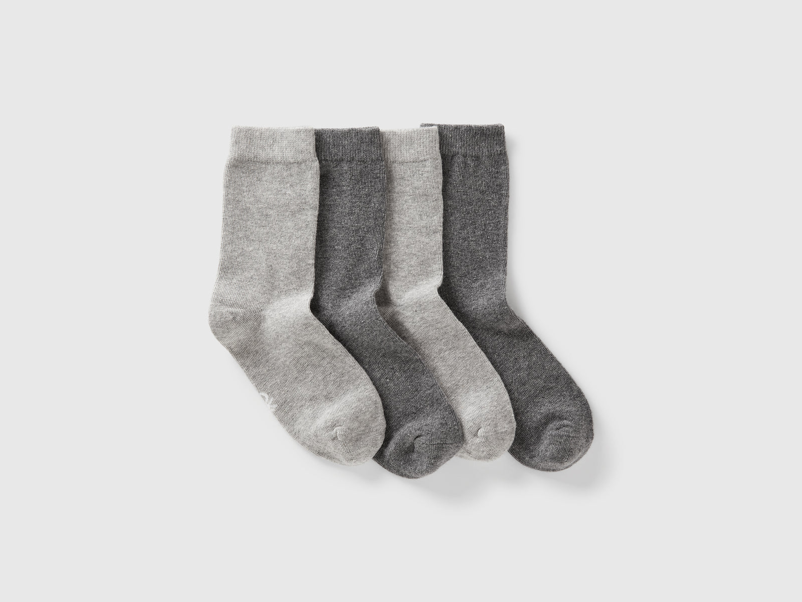 Set calzini lunghi da bambino grigio | Benetton Outlet