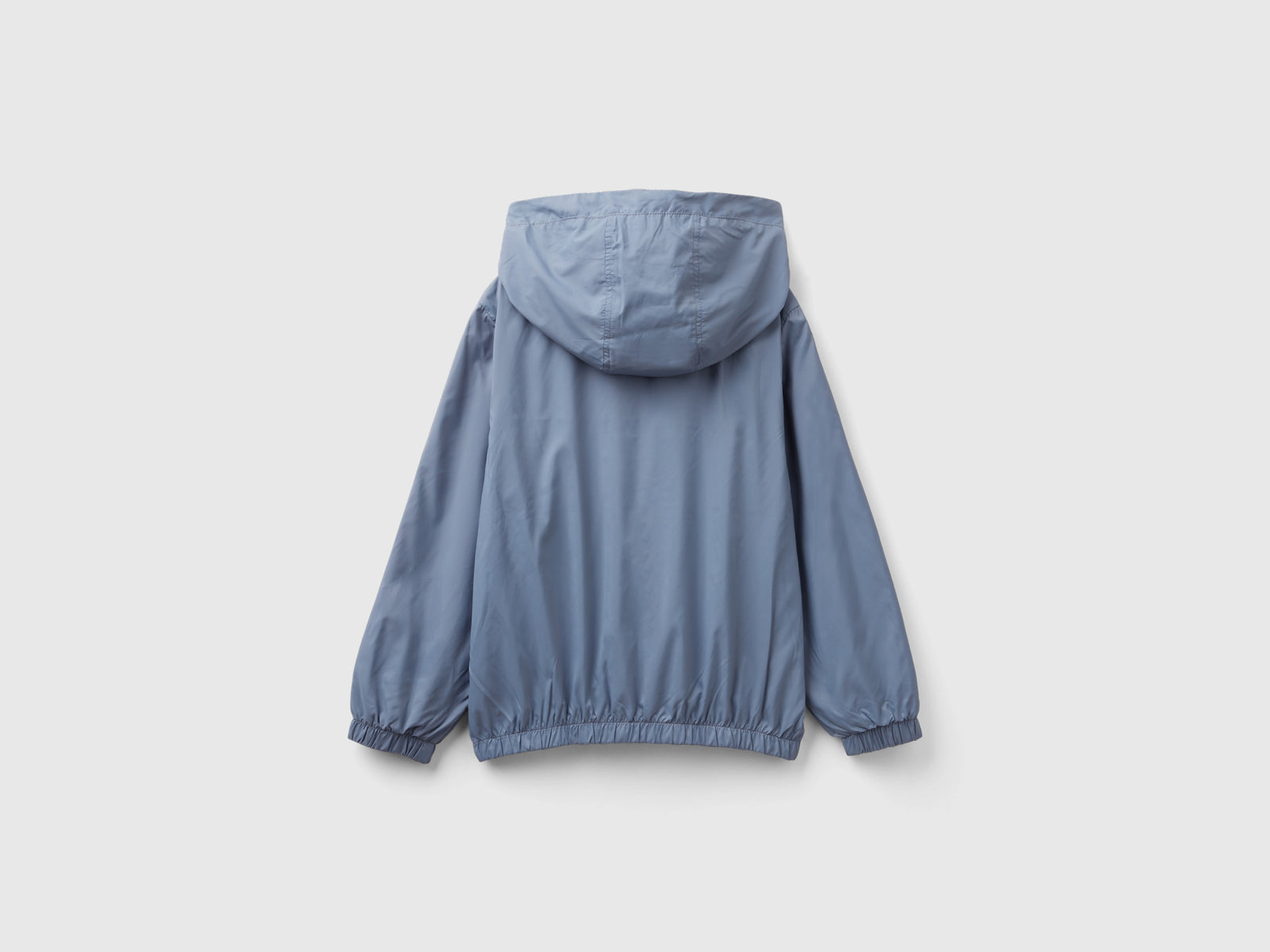 Giubbino in nylon con cappuccio da bambino avio 2 | Benetton Outlet