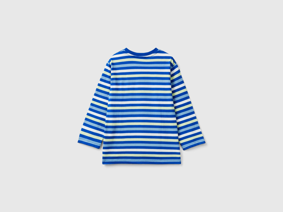 T-shirt a righe 100% cotone