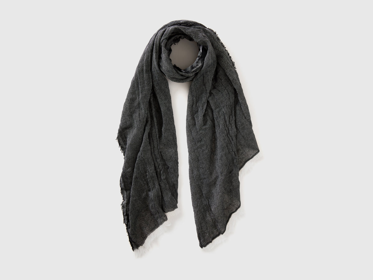 Sciarpa in misto cotone riciclato
