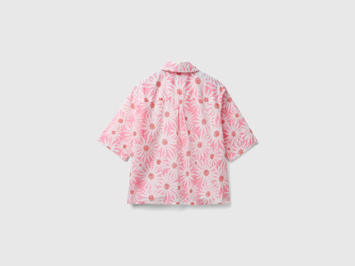 Camicia fantasia a manica corta