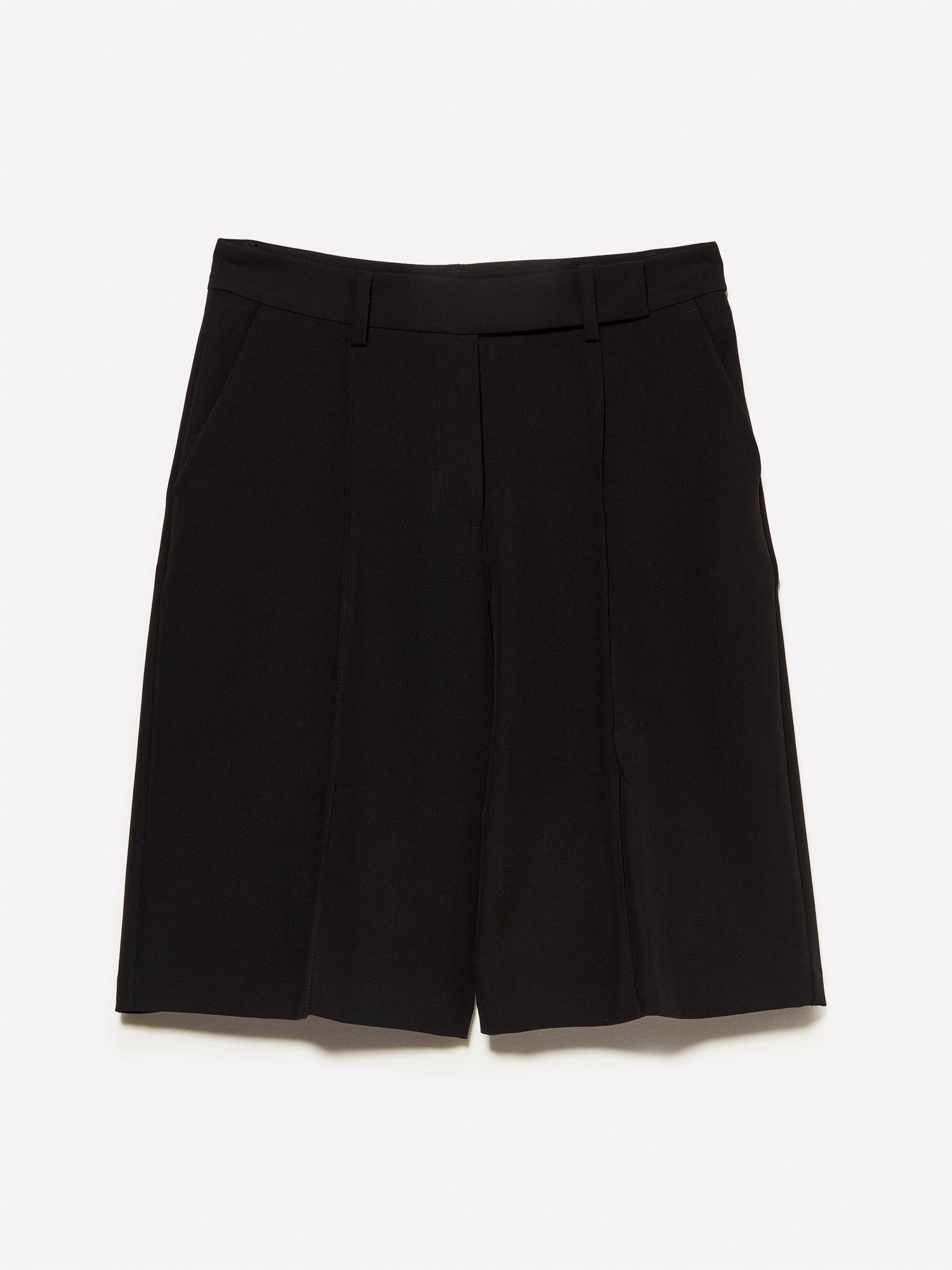 Bermuda relaxed fit da donna nero | Sisley Outlet