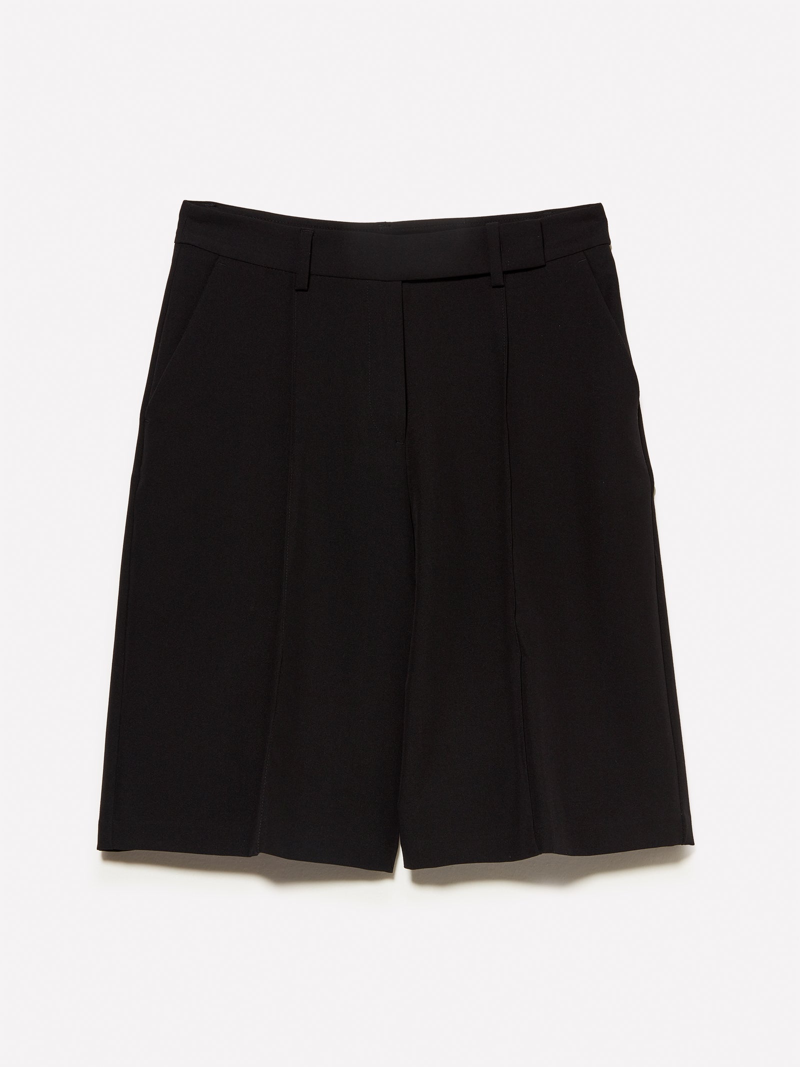Bermuda relaxed fit da donna nero | Sisley Outlet