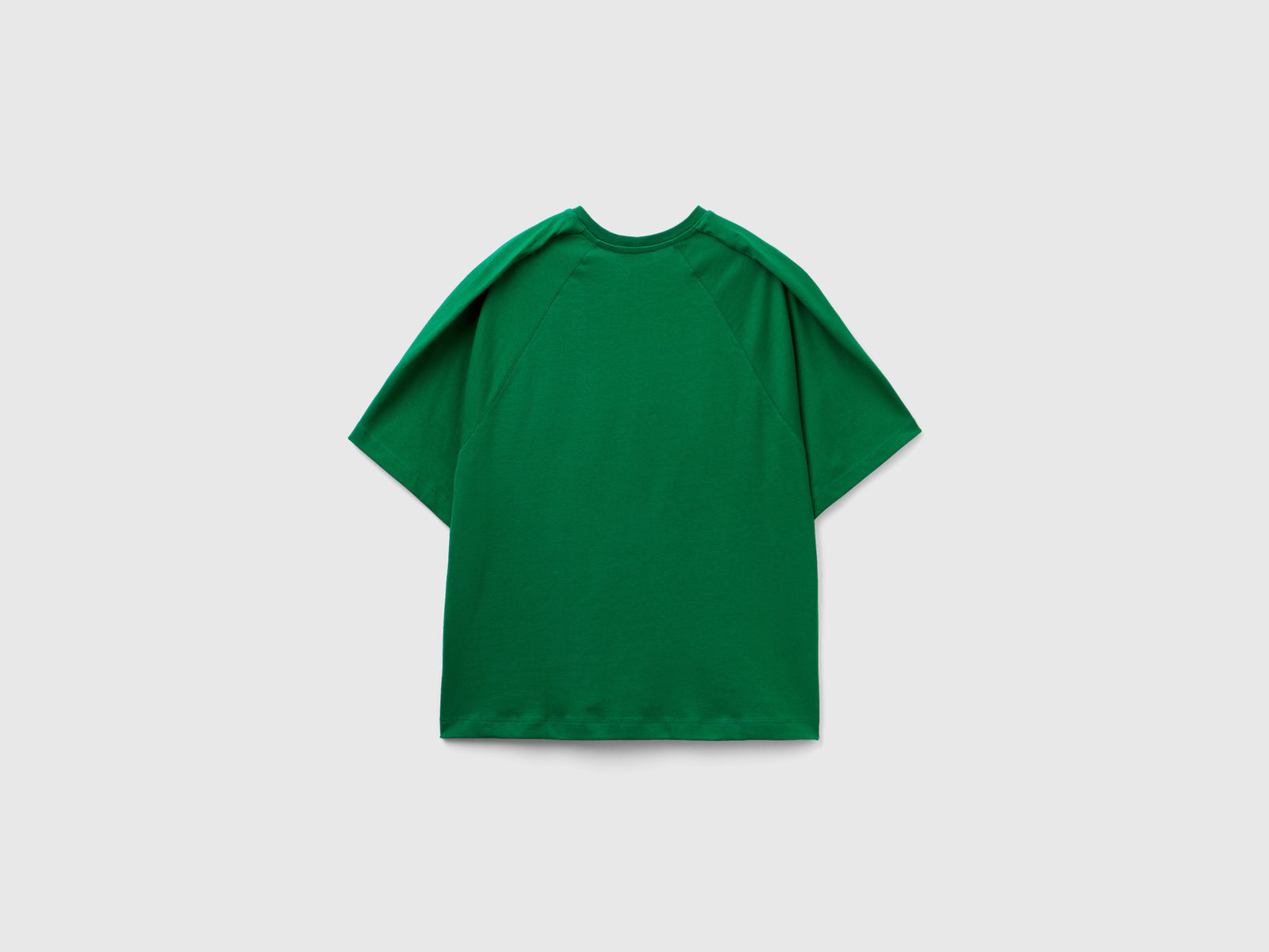 Maglietta boxy fit da donna verde 2 | Benetton Outlet