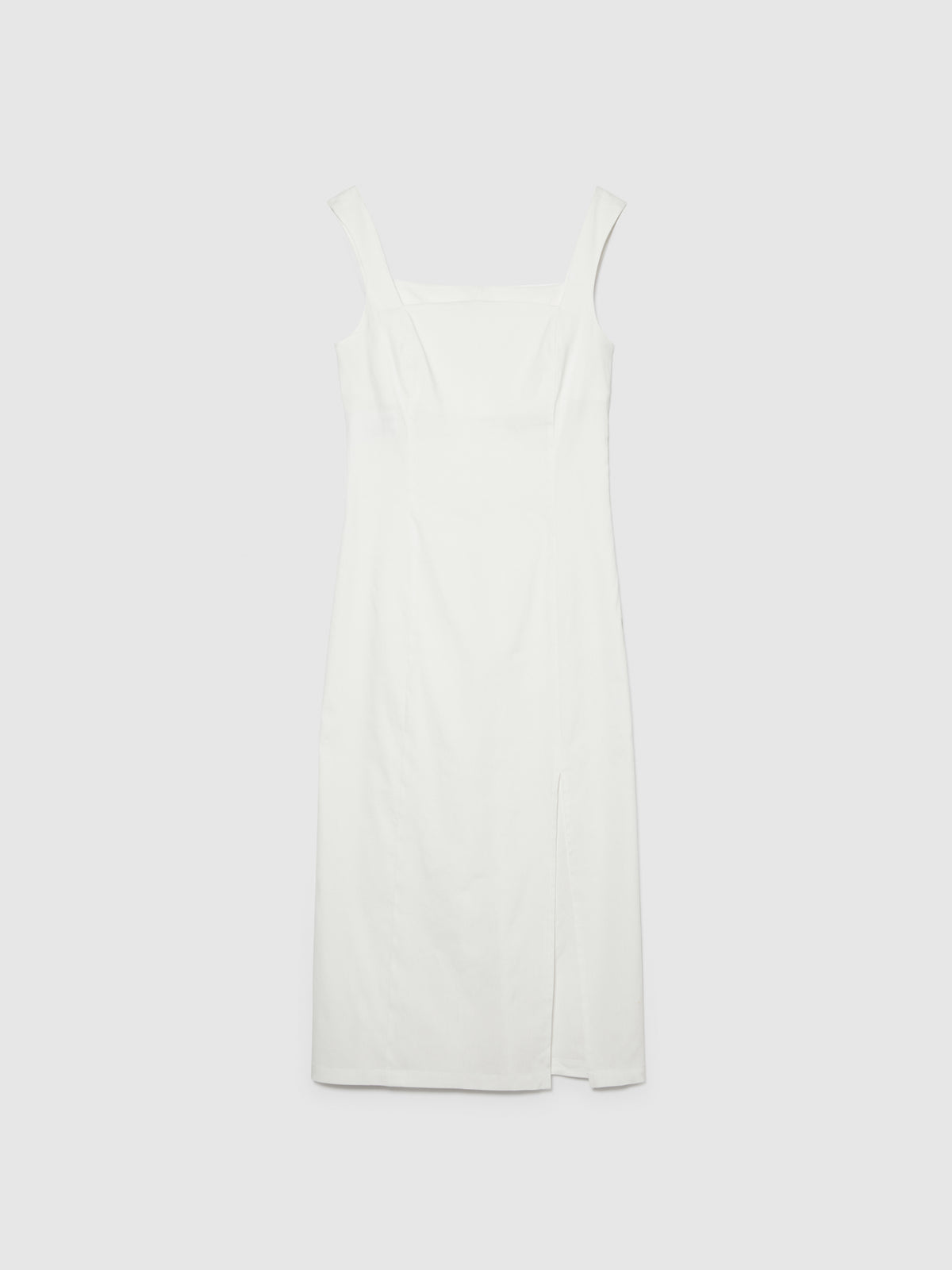 Vestito aderente con spacco