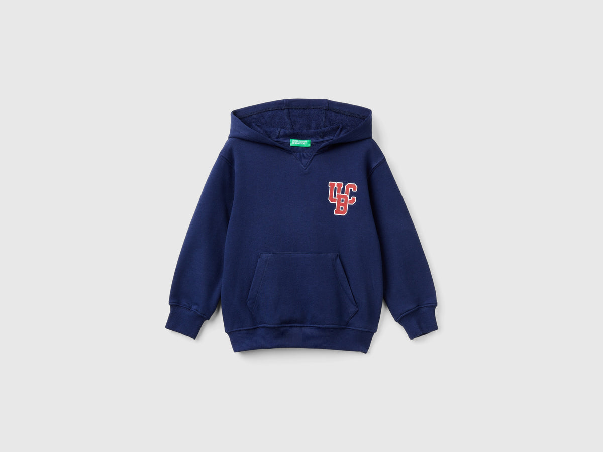 Felpa con cappuccio 100% cotone