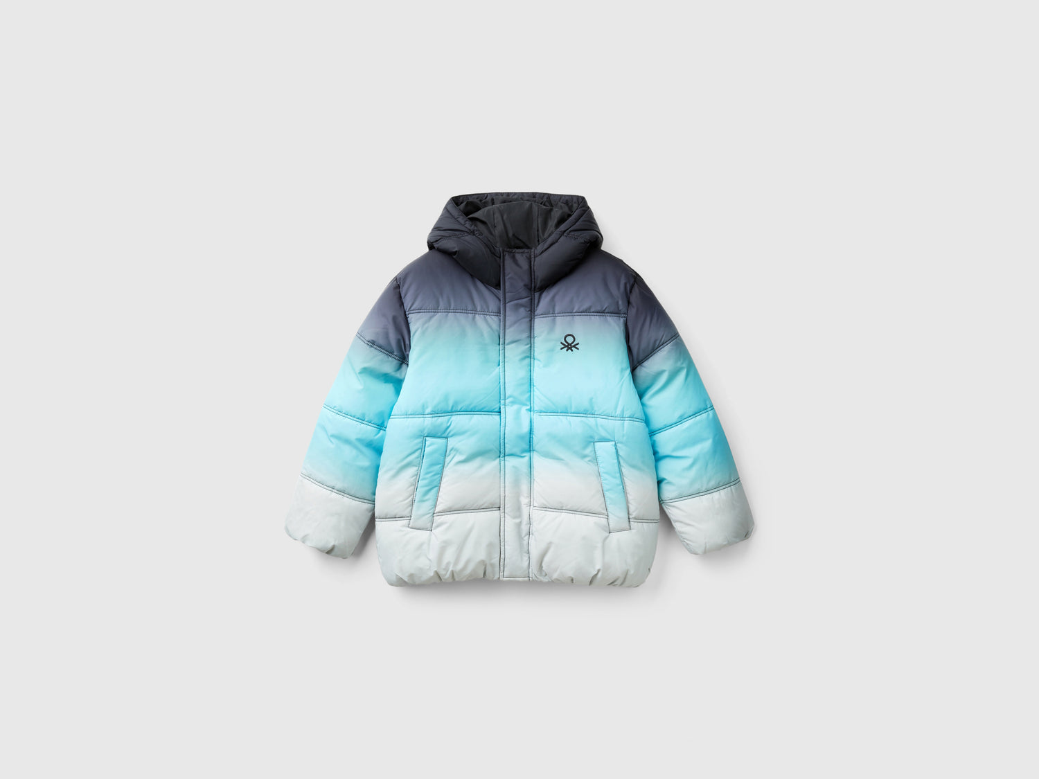 Giubbotto effetto sfumato da bambino multi-color | Benetton Outlet