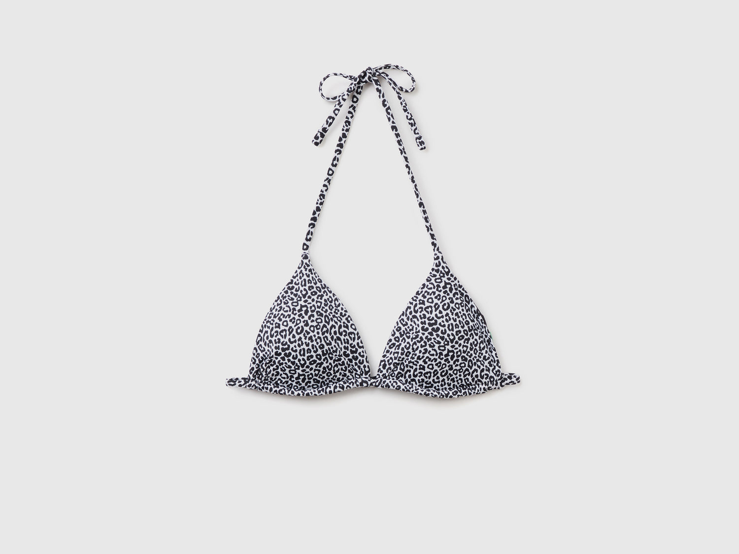 Reggiseno costume a triangolo in tessuto elasticizzato da donna multi-color | Benetton Outlet
