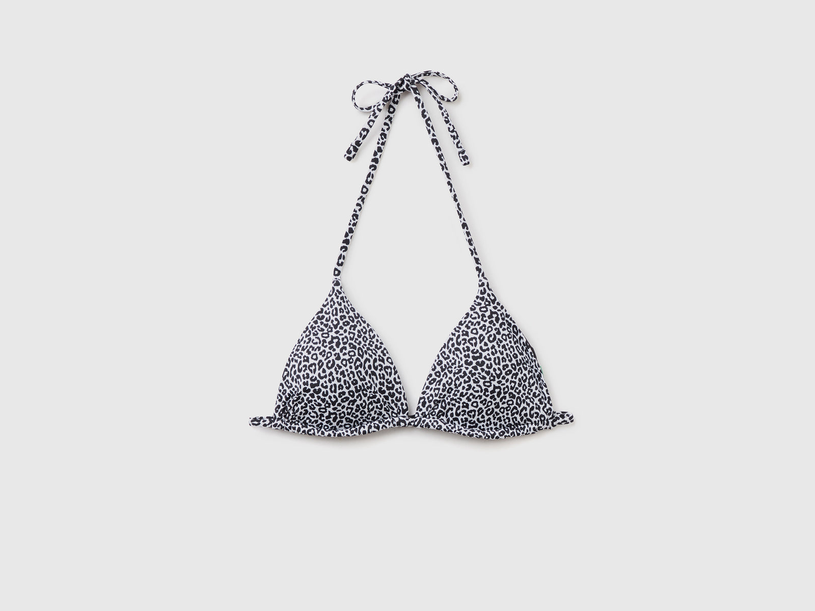 Reggiseno costume a triangolo in tessuto elasticizzato da donna multi-color | Benetton Outlet