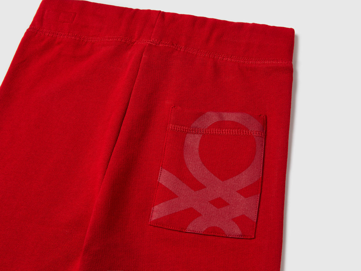 Pantaloni in felpa 100% cotone