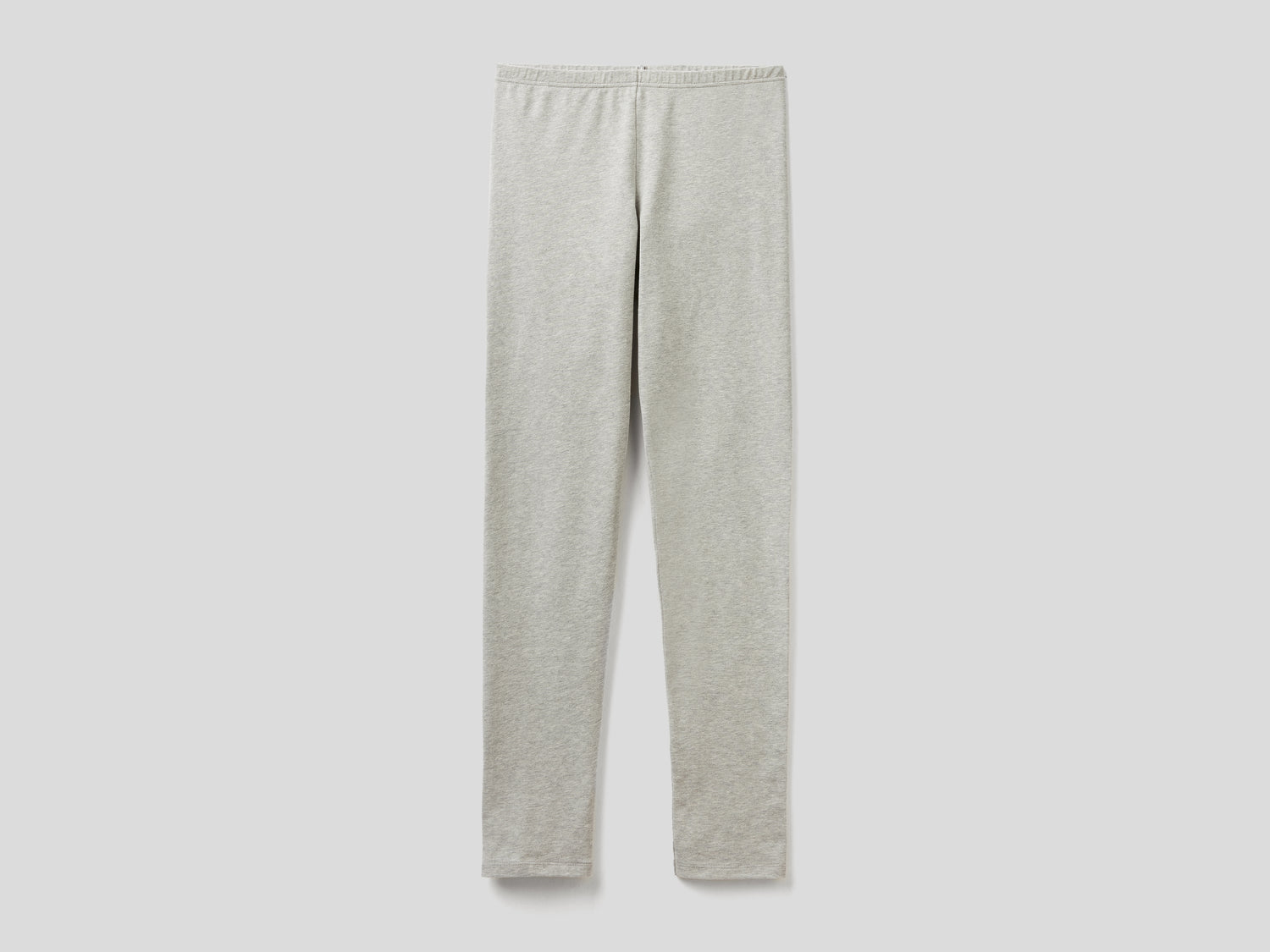 Leggings elasticizzati da donna grigio chiaro | Benetton Outlet