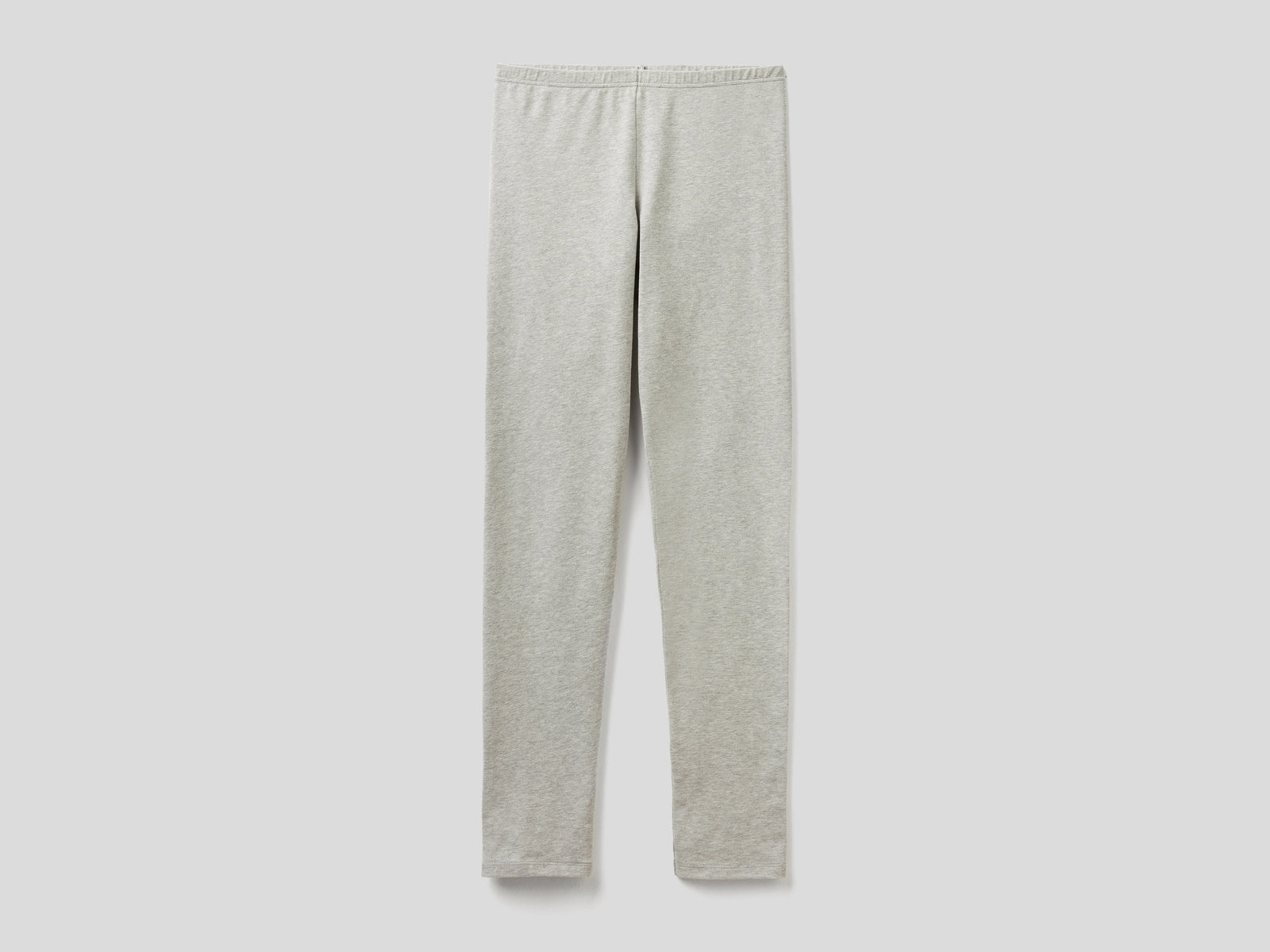 Leggings elasticizzati da donna grigio chiaro | Benetton Outlet