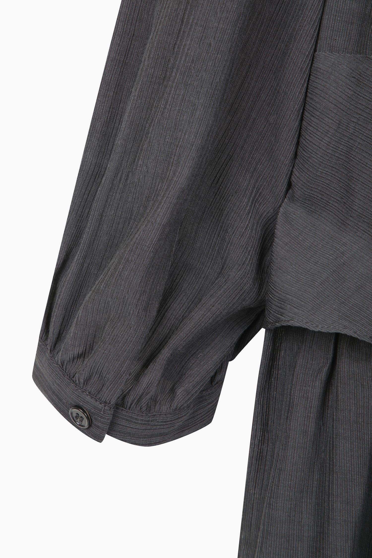 Vestito corto nero con rouches da donna grigio scuro 4 | Sisley Outlet