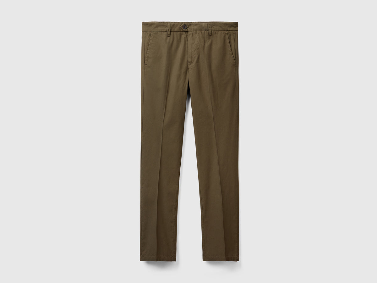 Chino slim fit in cotone leggero