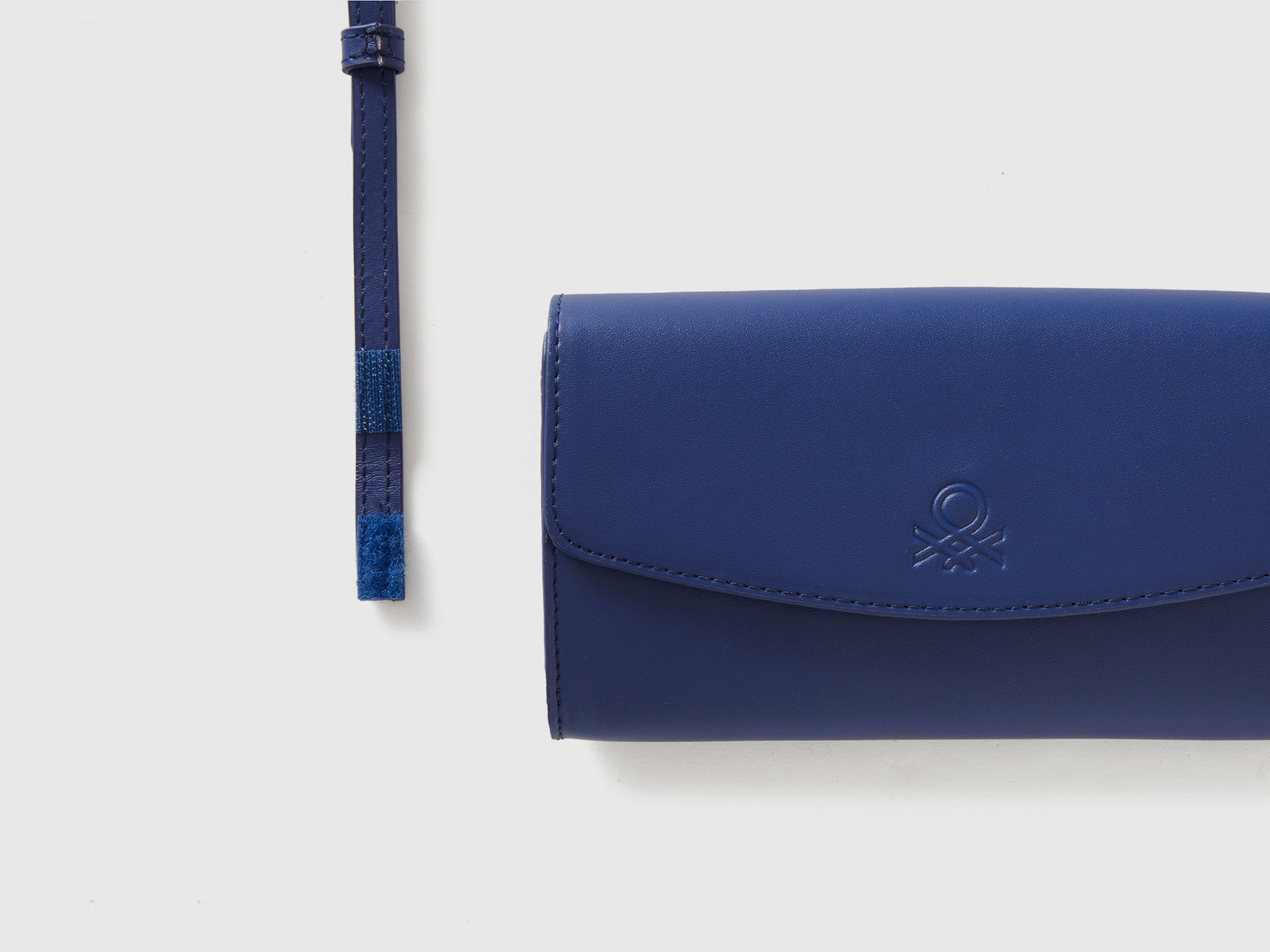 Borsetta in tessuto spalmato da bambina blu 3 | Benetton Outlet