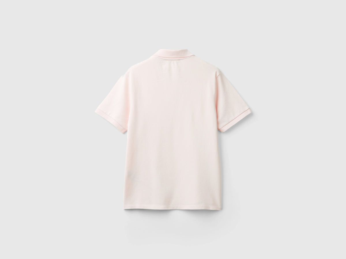 Polo in cotone bio stretch
