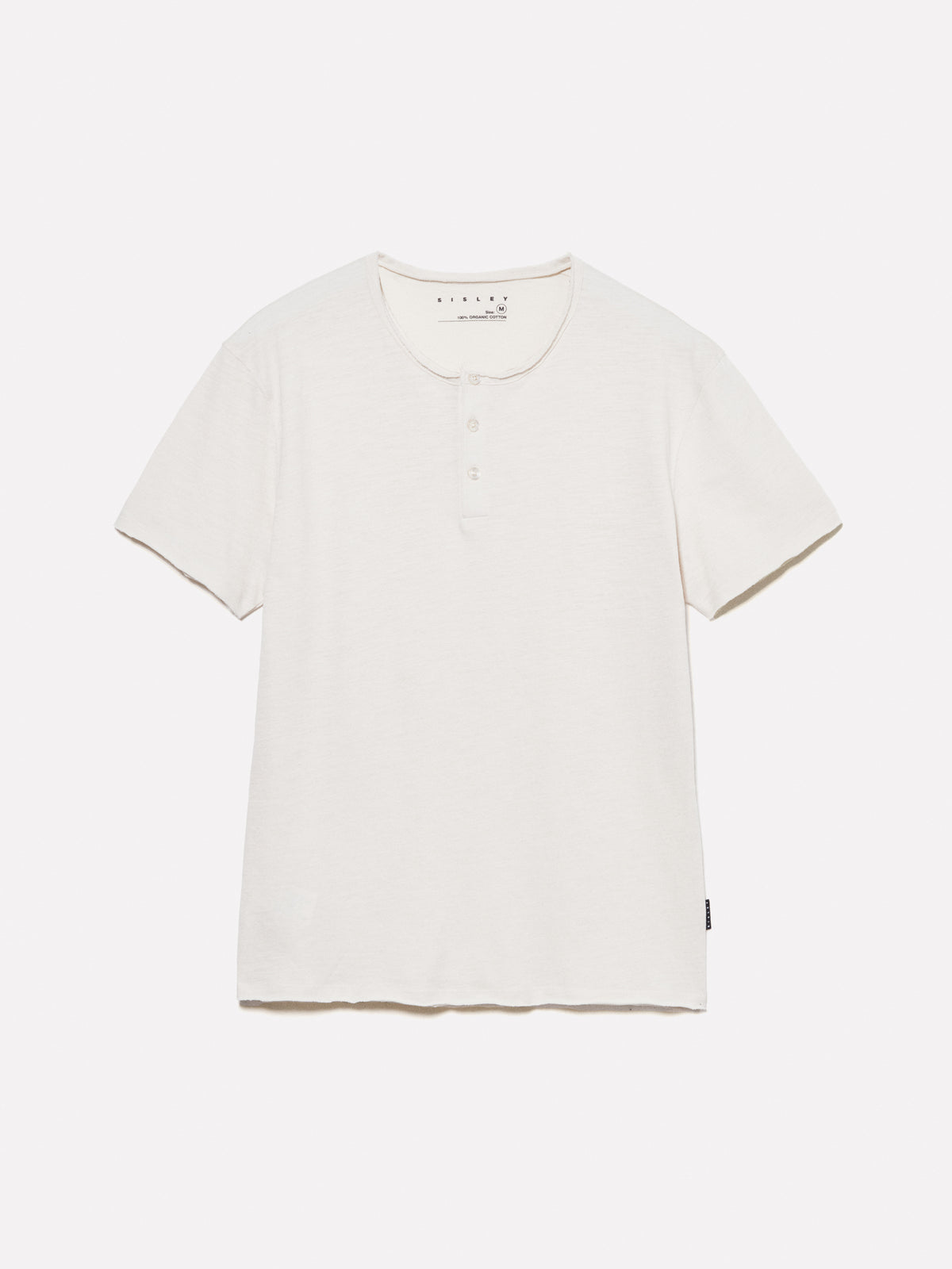 T-shirt serafino beige