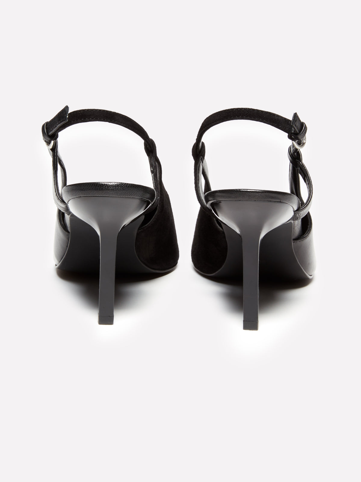 Slingback in 100% pelle