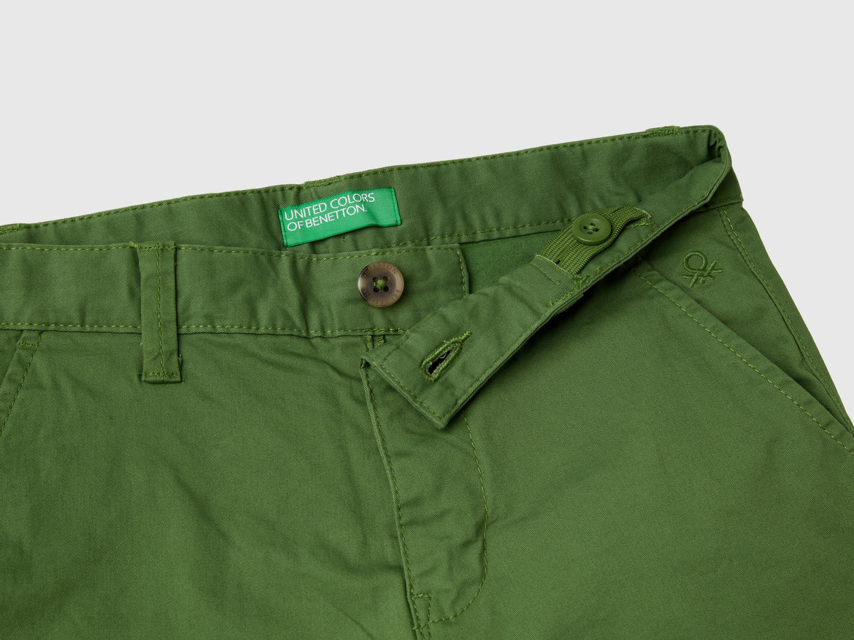 Chino slim fit in cotone stretch