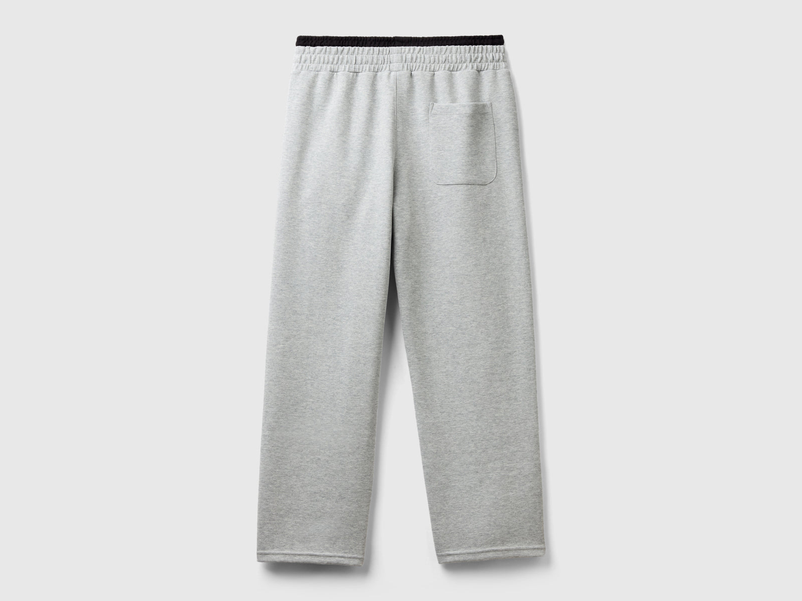 Joggers in felpa con coulisse da uomo grigio chiaro 2 | Benetton Outlet