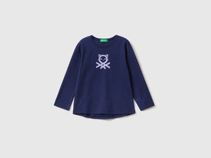 Maglietta con logo 100% cotone