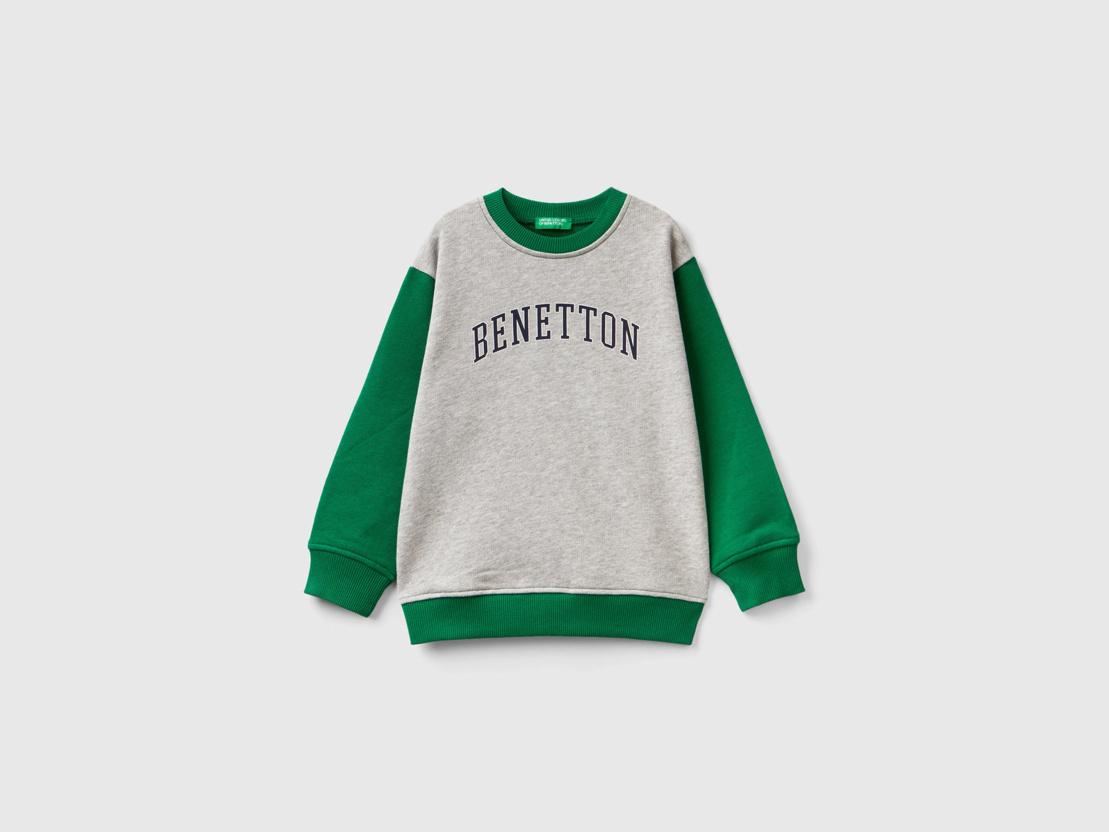 Felpa 100% cotone biologico da bimbo multi-color | Benetton Outlet