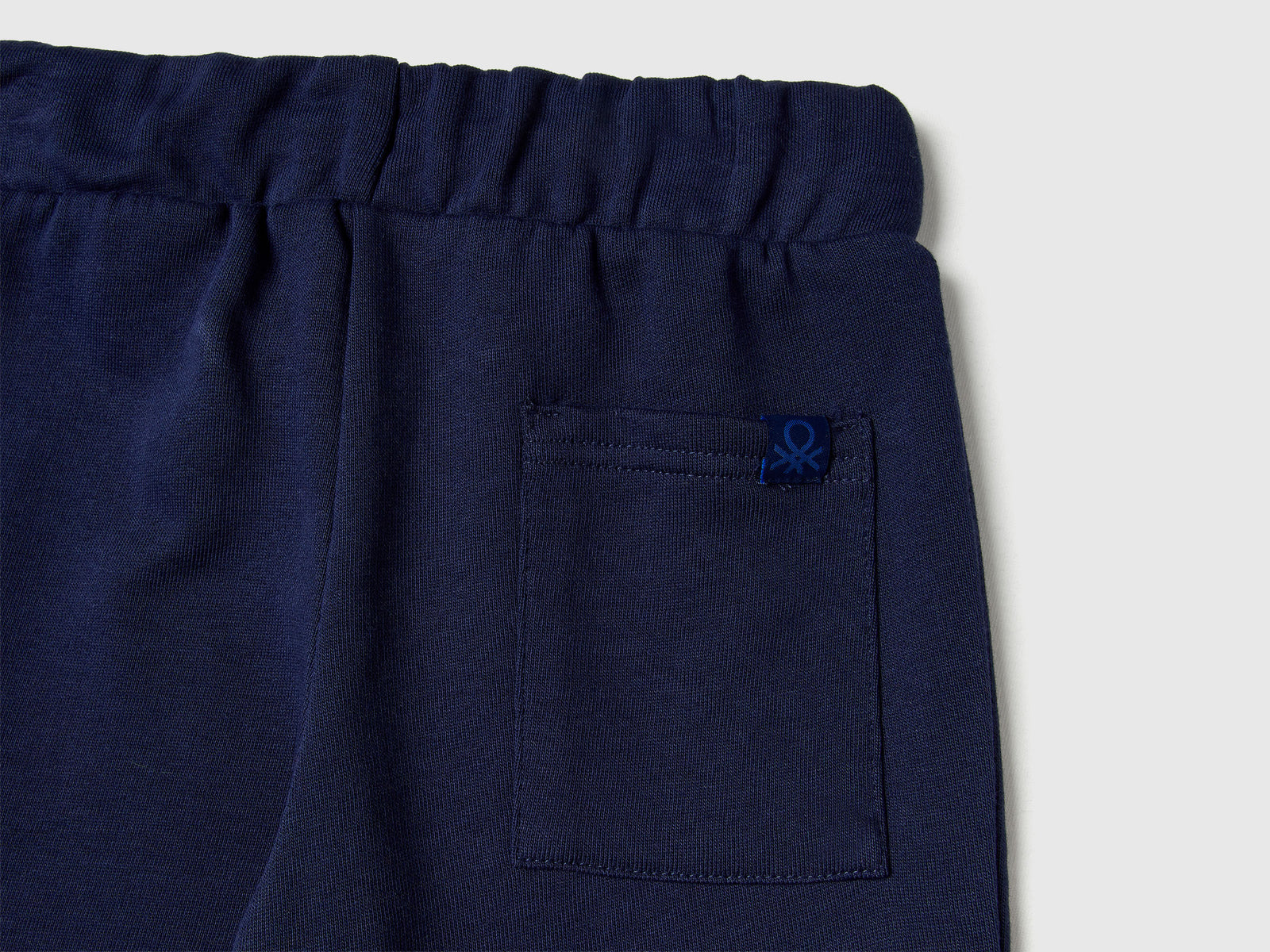 Tuta in felpa con logo da bimbo blu scuro 4 | Benetton Outlet