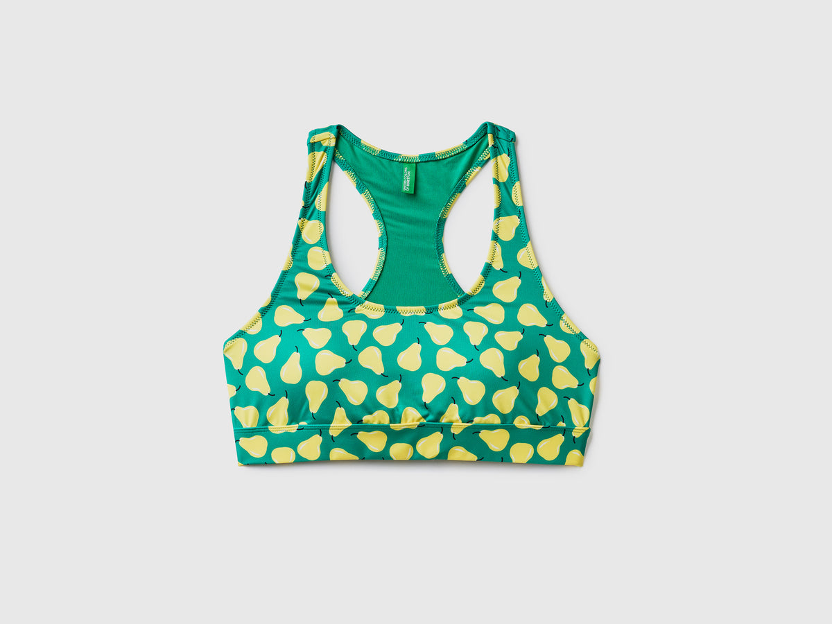 Reggiseno costume modello bralette con imbottitura estraibile