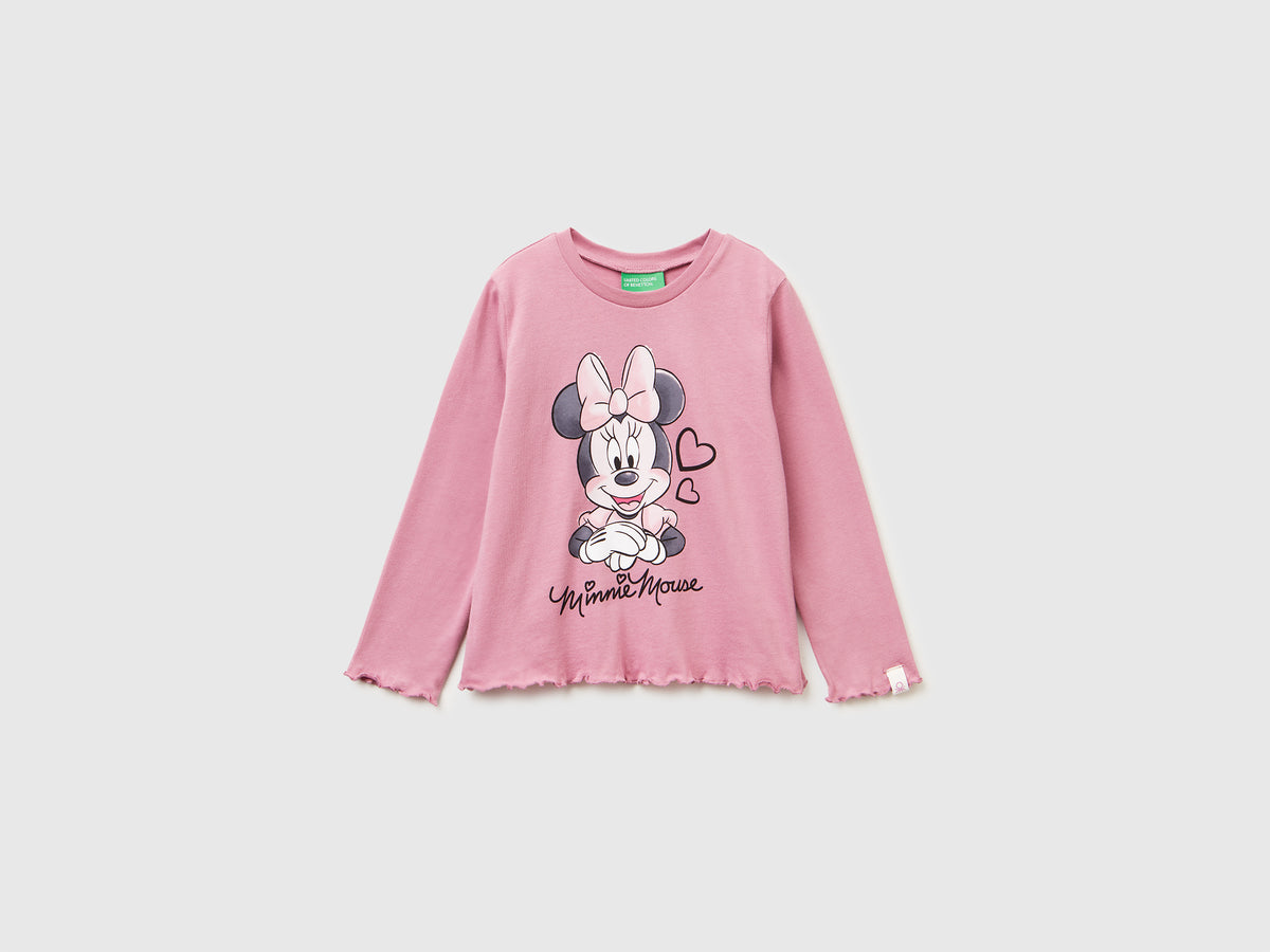 T-shirt con stampa Minnie