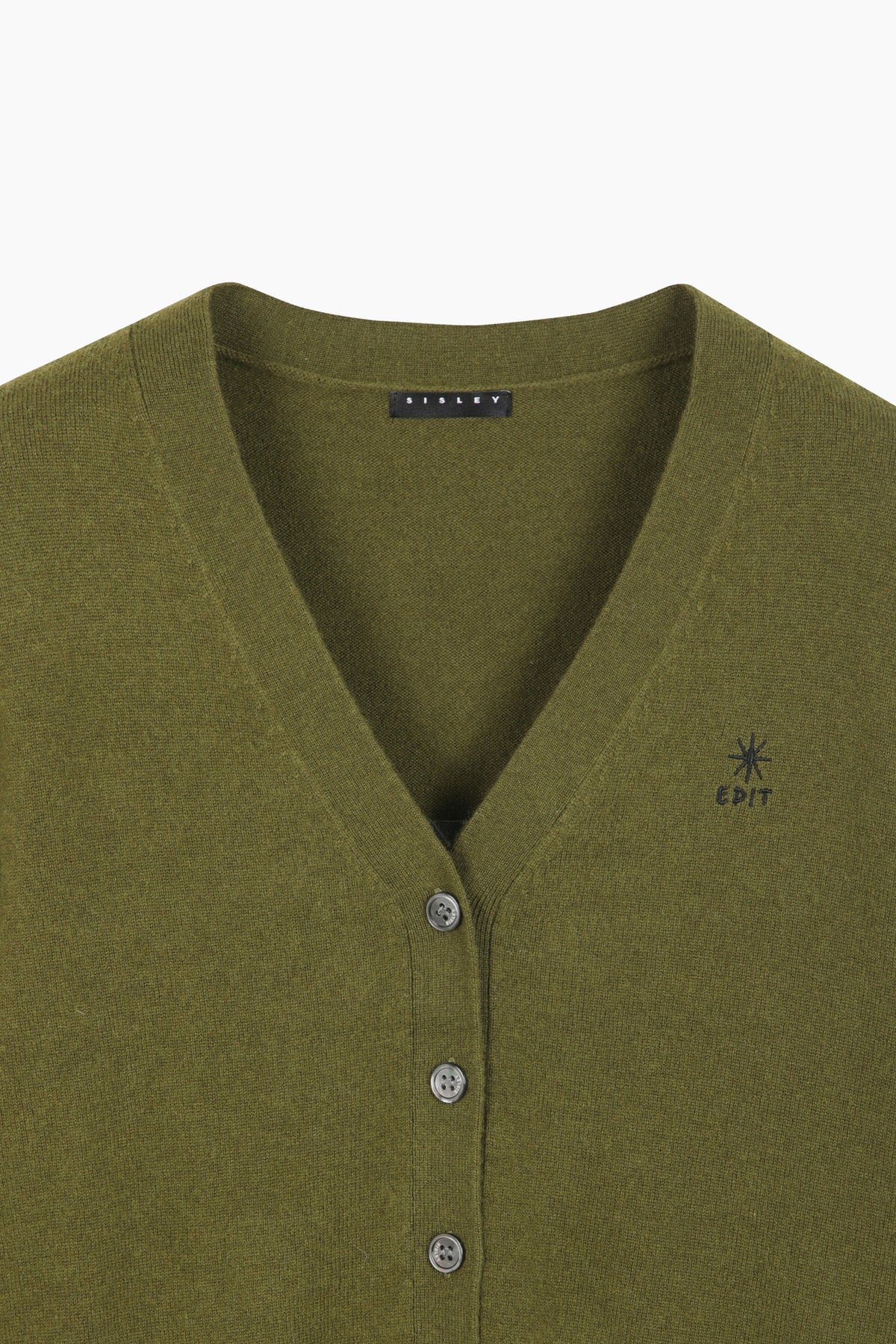 Cardigan con ricamo