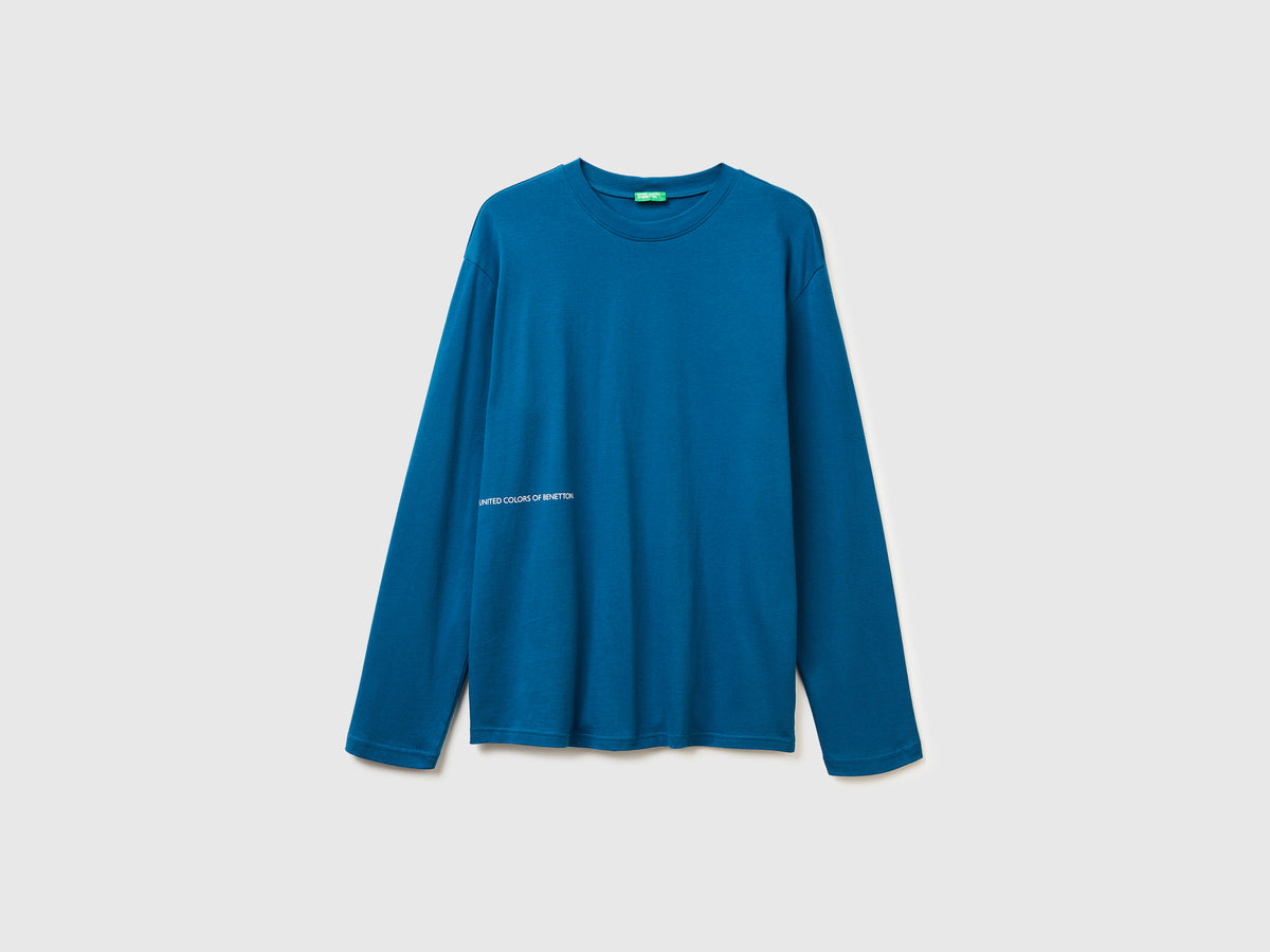 T-shirt con stampa logo