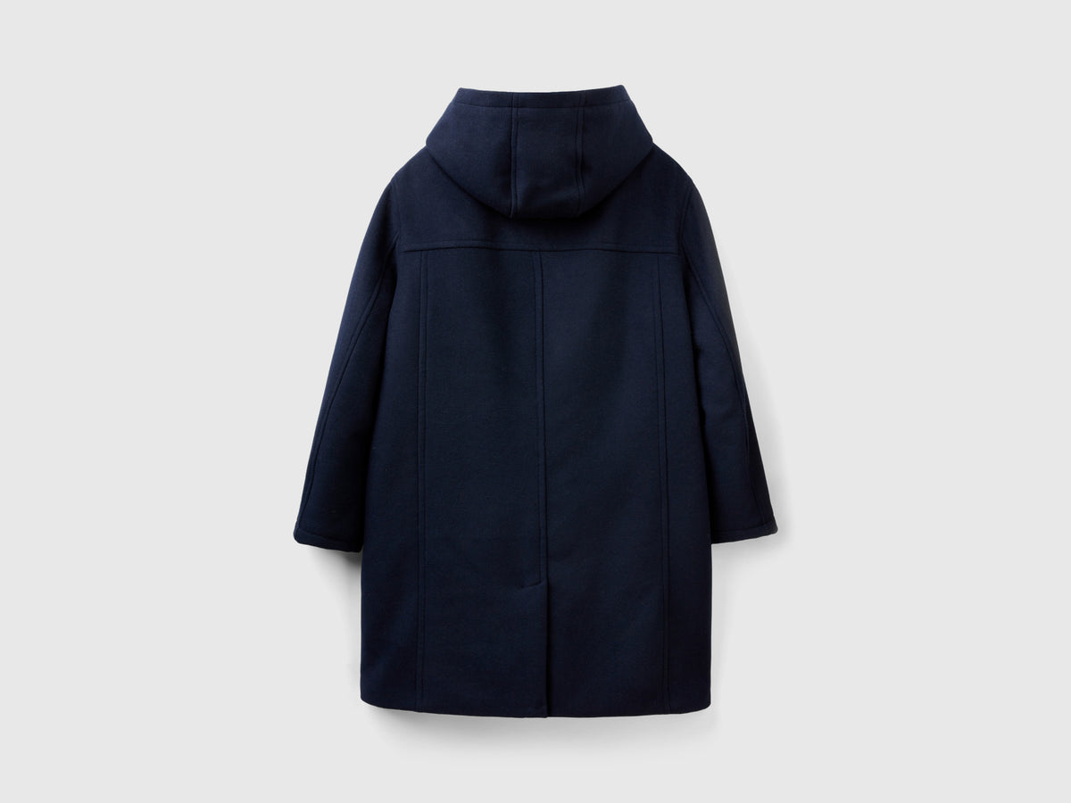 Cappotto Montgomery in misto lana