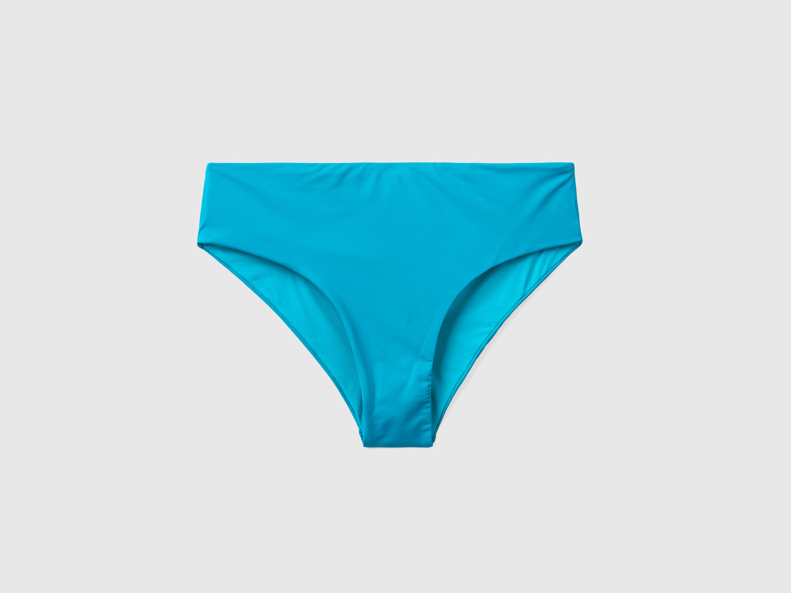 Slip mare fianco alto in ECONYL® da donna turchese | Benetton Outlet