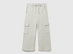 Pantaloni ampi in felpa
