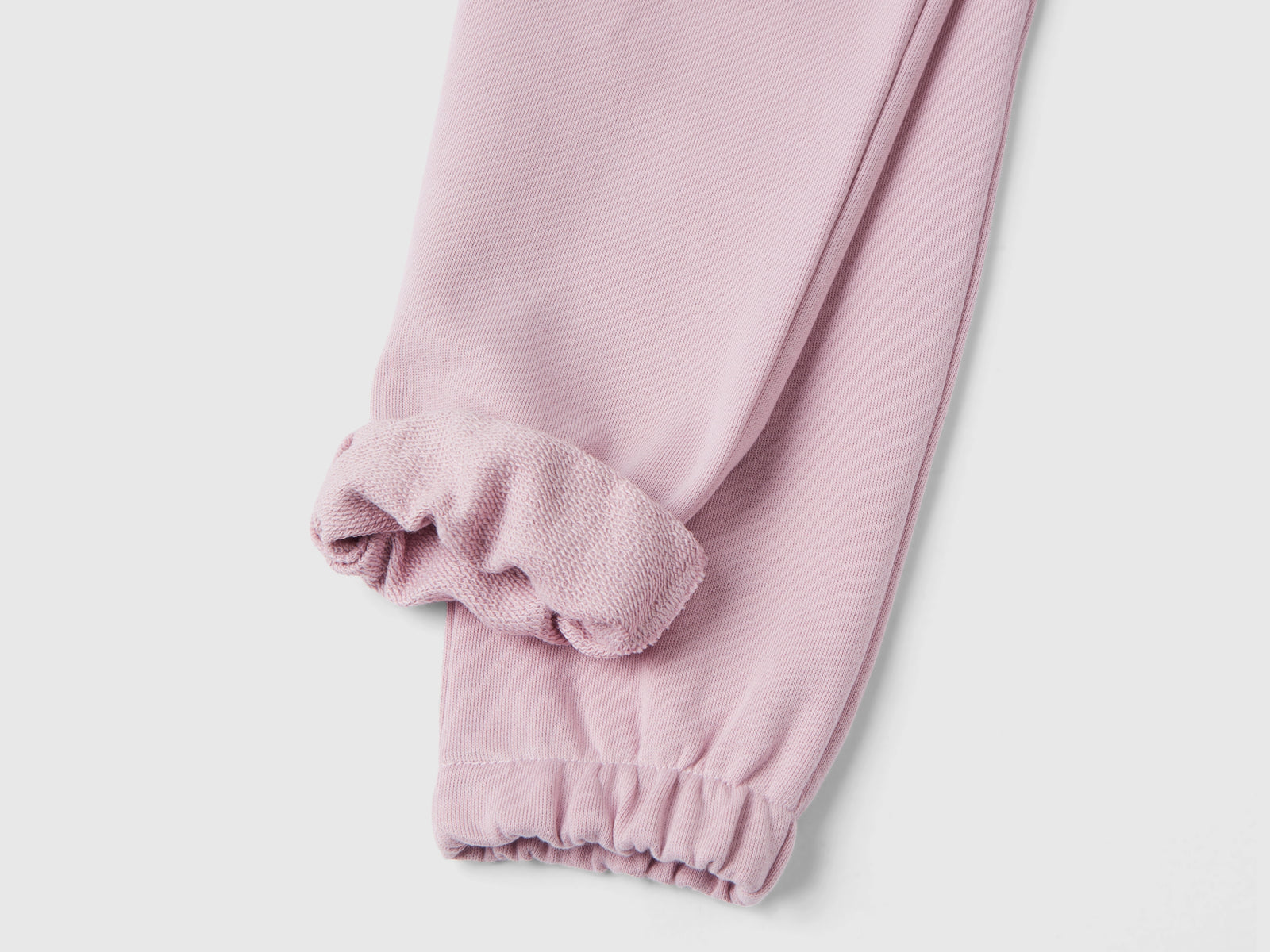 Joggers rosa Mickey Mouse da bimbo rosa tenue 3 | Benetton Outlet