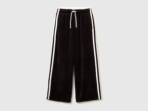 Pantaloni ampi in ciniglia
