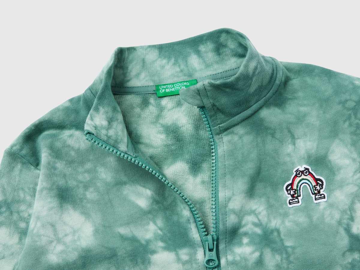 Felpa tye-dye 100% cotone
