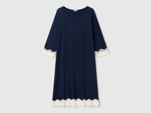 Camicia da notte con dettagli in pizzo