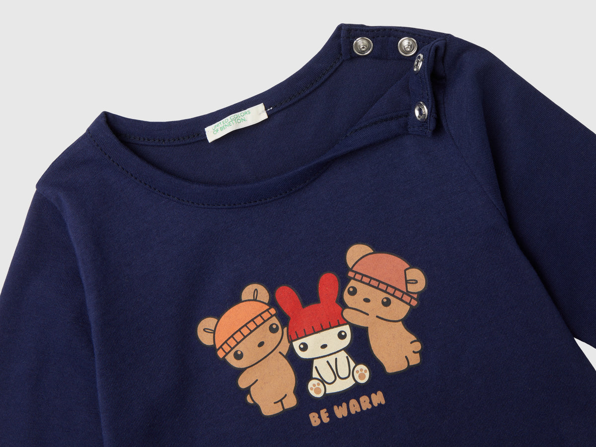 T-shirt in caldo cotone bio